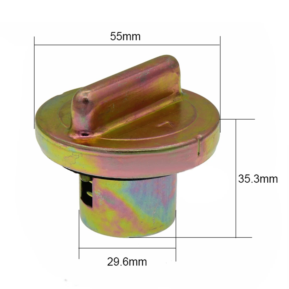 

1pc Metal Motorcycle Gas Tank Cap For Scooter GY6 125c Moped Motorcycle Decoration Accessories Polished Gas Tank Cap