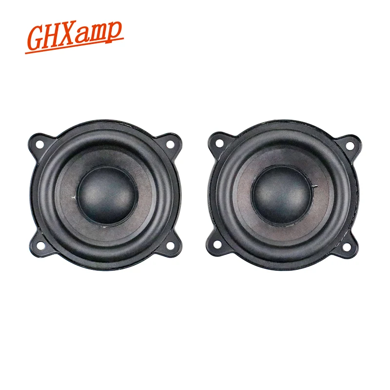 2PCS Bluetooth Portable Bass Speaker 2.5 INCH Full Frequency 2OHM 15W Neodymium Car Amplifier Home-made For Pill XL