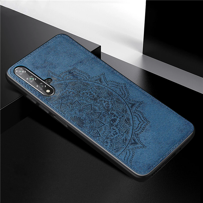 Honor 20 чехол на huawei Honor 20 чехол для huawei Honor 20 бампер окрашенный 3D тиснение матовая задняя крышка huawei Nova 5T