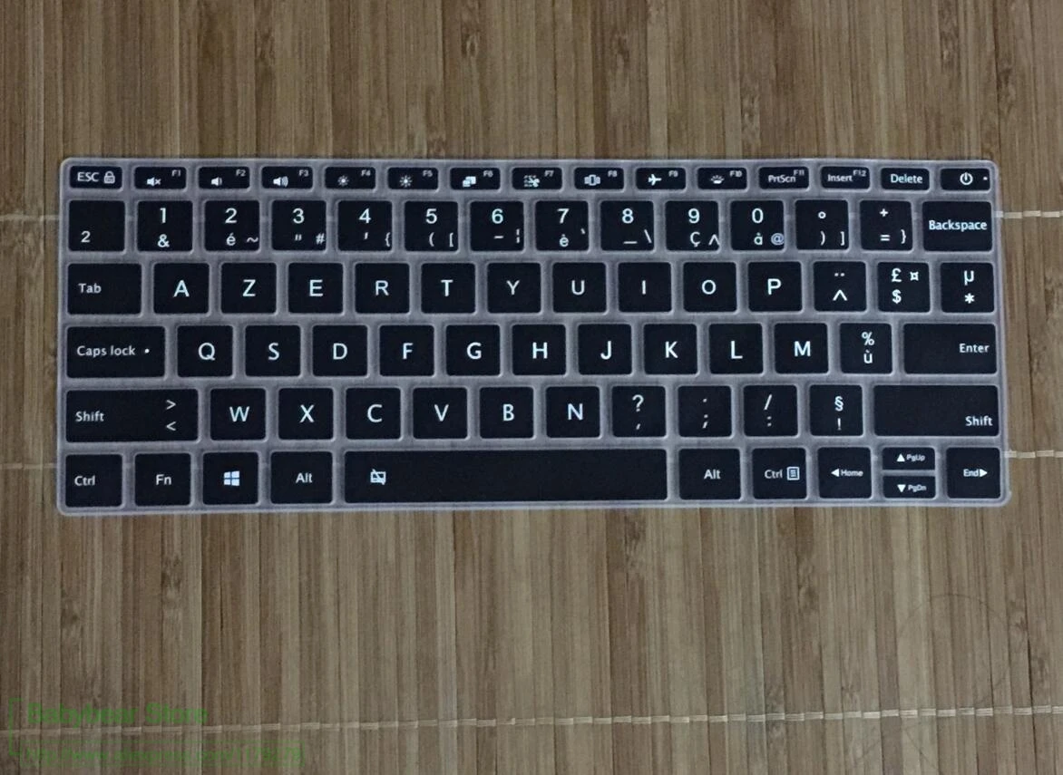 55 шт. чехол для клавиатуры протектор ноутбука французский Кловер Azerty для Xiaomi Mi ноутбука Air 12 12,5 13 13,3 Pro 15 15,6 дюймов