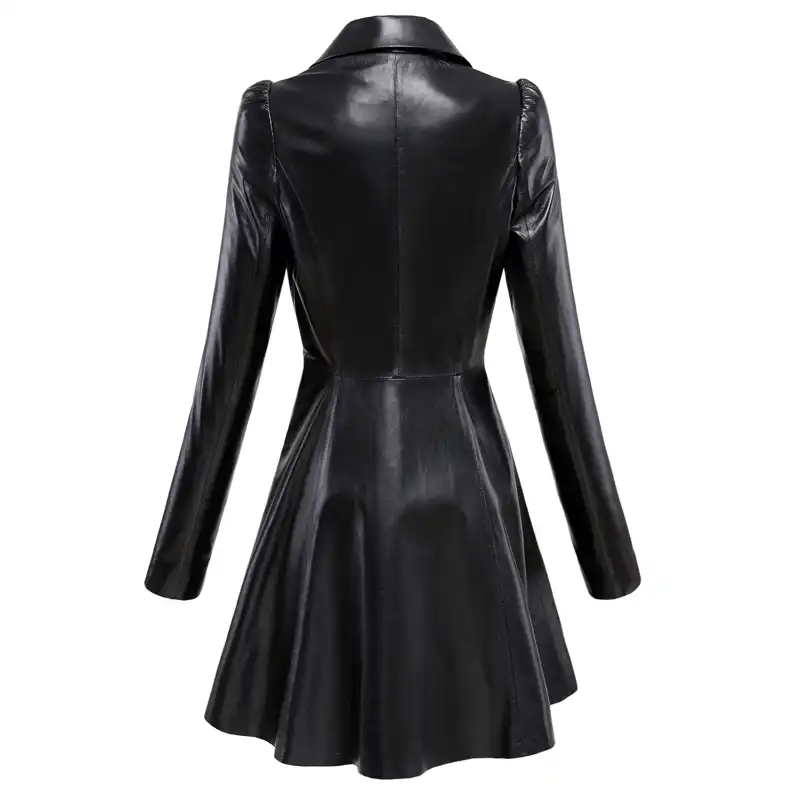 plus size fit and flare coat