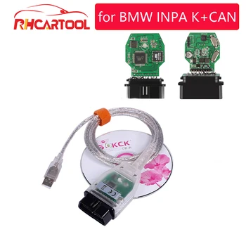 

OBD2 INPA Ediabas K+D CAN diagnostic Auto cables With FT232RL for BMW Interface USB with 20 Pin to 16 pin adapter free shipping