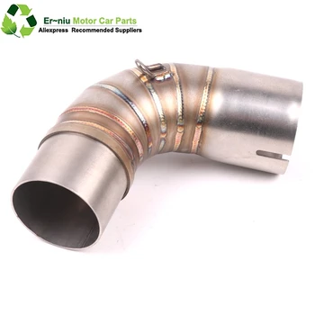 

Motorcycle Exhaust Muffler Escape Middle Link Contact Pipe Tube For Honda CB1000R CB 1000R 2008 to 2017 years