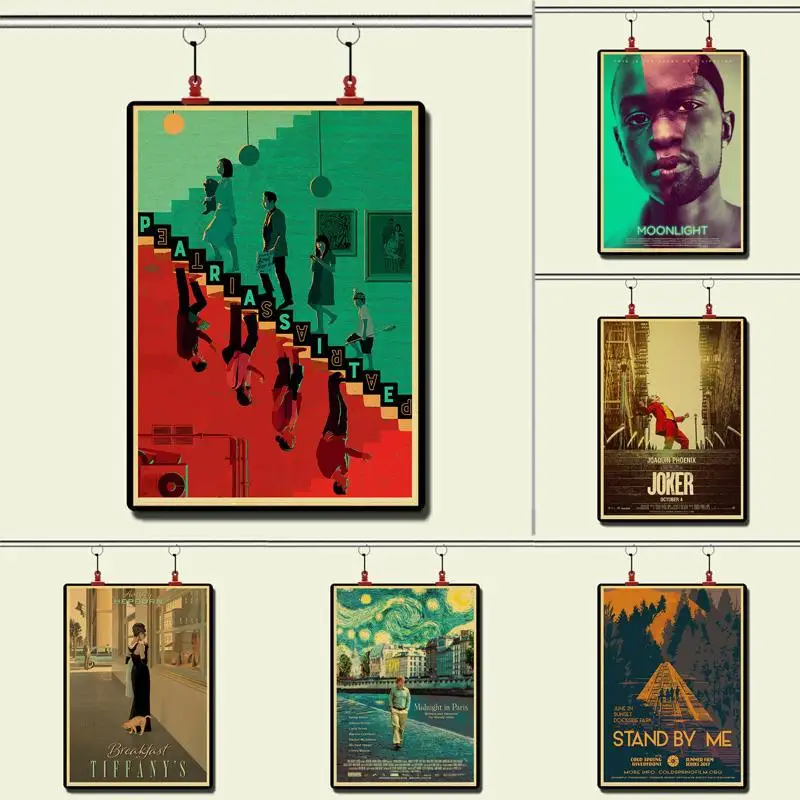 Mixed Movie The Thing/joker Kraft Paper Wall Poster For Home Hotel Home Hotel 42X30 CM 30X21 CM