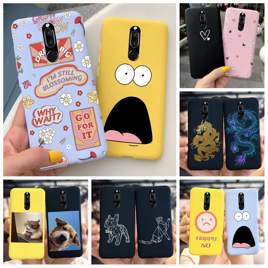 Чехол с рисунком из мультфильма для Huawei Nova 2i Матированный Защитный матовый