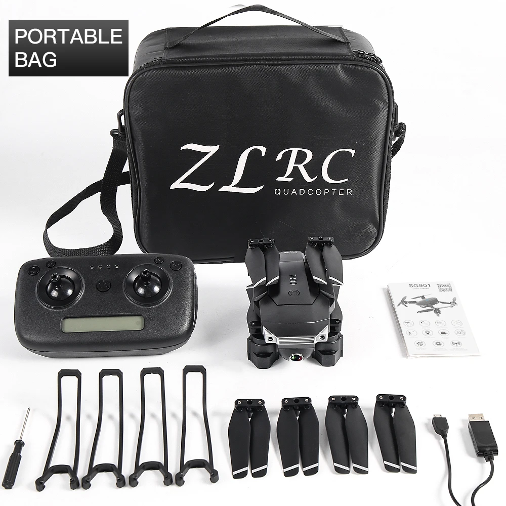 2019 SG901 Drone 4K 1080P HD Dual Camera Follow Me RC Quadrocopter 50x Zoom FPV wifi Drone with camera Selfie Dron Gift For Kid 2019 SG901 Drone 4K 1080P HD Dual Camera Follow Me RC Quadrocopter 50x Zoom FPV wifi Drone with camera Selfie Dron Gift For Kid