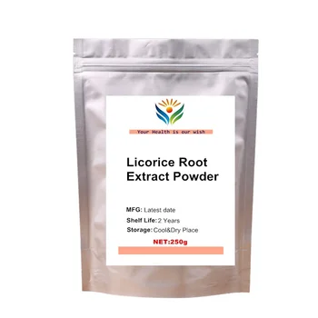 

Licorice Root Extract Powder 30% Glycyrrhizic Acid for Skin Immune, Cough Aid