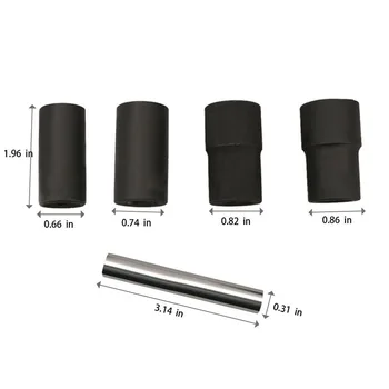 

2019 5 PCS Socket Twist Lock Set Lock Wheel Nut Screw Remover 17mm 19mm 21mm 22mm CSL88