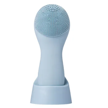 

Soft Silica Gel Electric Facial Clearing Instrument Skin-Friendly Clear Massage Portable Delicate Facial Clearing Instrument