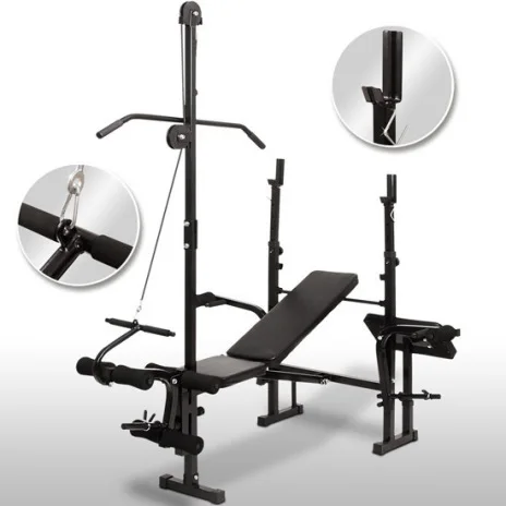 Home Attrezzature Per Il Fitness Squat Rack Panca Pieghevole Multifunzionale Panca Da Banco