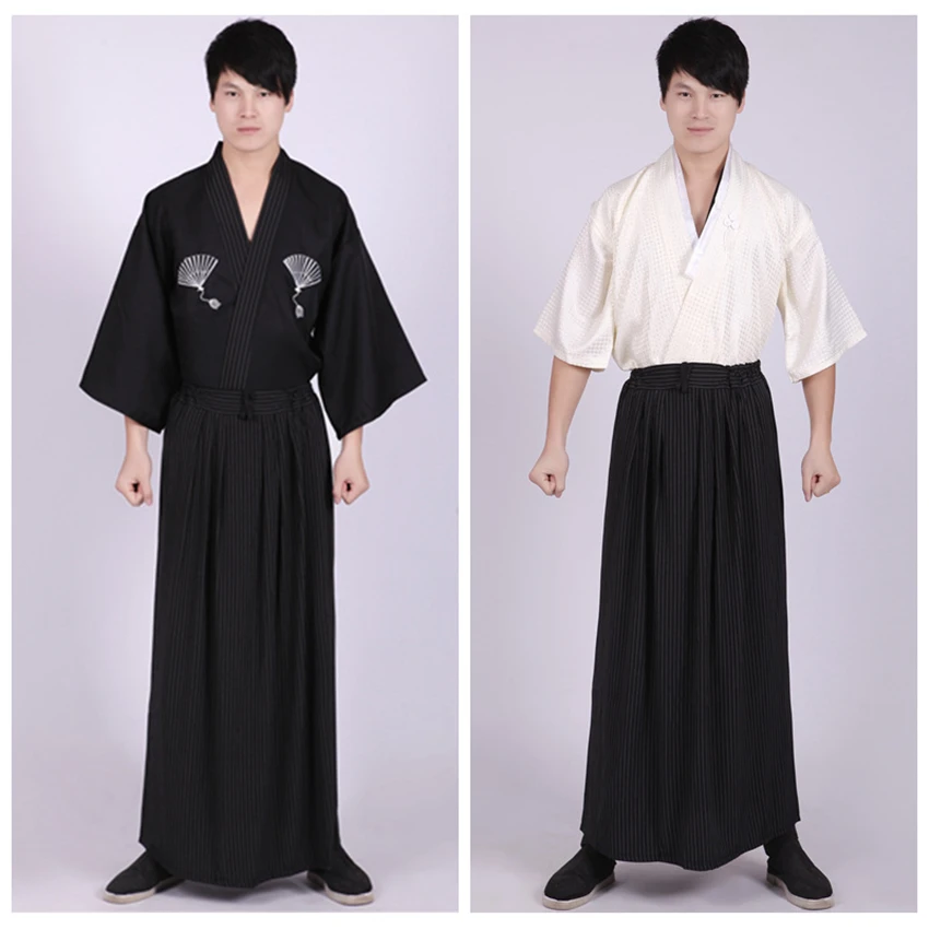 Традиционная японская одежда для мужчин старинные костюмы воина азиатское