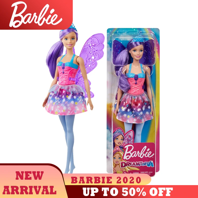 Dubbelzinnig moeilijk tevreden te krijgen omzeilen Originele Barbie Dreamtopic Serie Fee Pop Mooie Meisje Speelgoed Vliegende  Accessoires Kids Pop Verjaardagscadeau GJK00 Grappige Tijd|Poppen| -  AliExpress