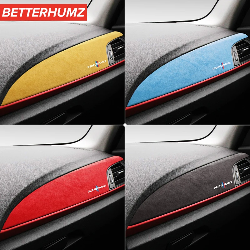 Betterhumz Алькантара для BMW F20 F21 F22 F23 1 серия 2 M характеристики Автомобильная