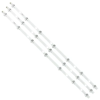 

3pcs LED backlight strip for TOSH IBA 32W2433D 32W2453RK PEV3232-01Y LED BAR CORE 32" 6PKG REV 0.2 2013.10.07