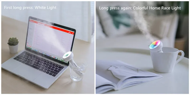 Яркий светильник, неограниченный USB увлажнитель воздуха, портативный мини-увлажнитель воздуха для автомобиля, ароматерапия, арома, эфирное масло, диффузор для дома