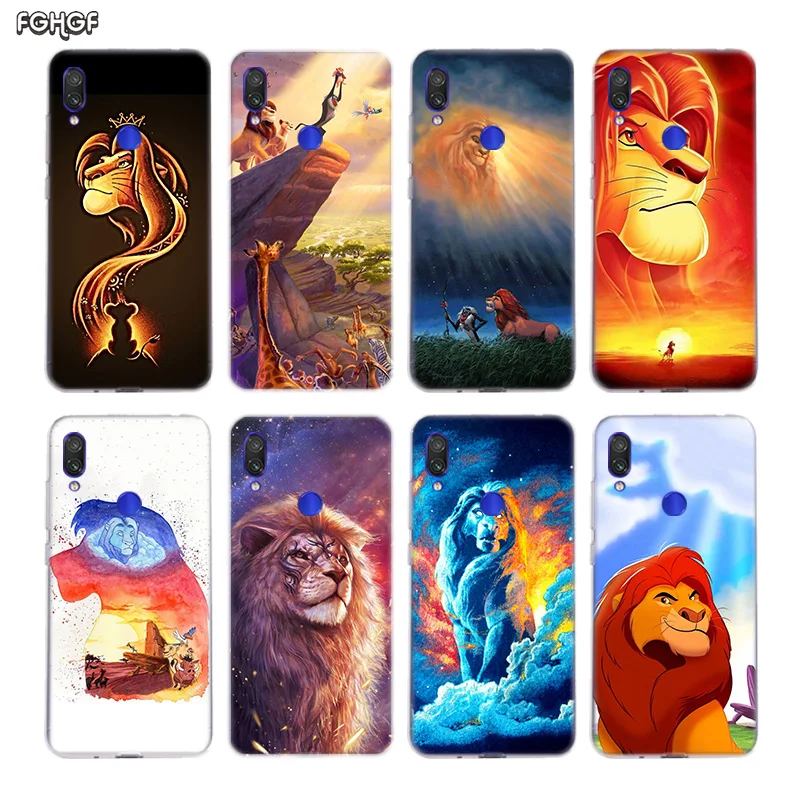 

The Lion King Top Case For Xiaomi Redmi Note 7 6 Pro 5 4 4X K20 7A Y3 S2 5A 6A Xiomi Mi A3 CC9 CC9E F1 9T 9 SE 8 A2 lite