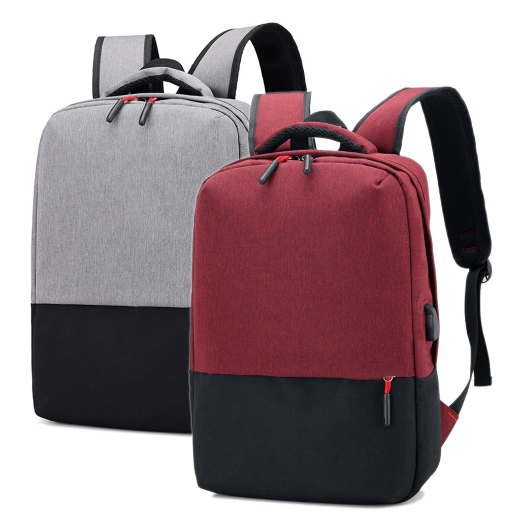 

Portable Casual Laptop Backpack with USB Port Unsex Men Women Outdoor Notebook Backpack Multifunction Organizer Laptop Bag