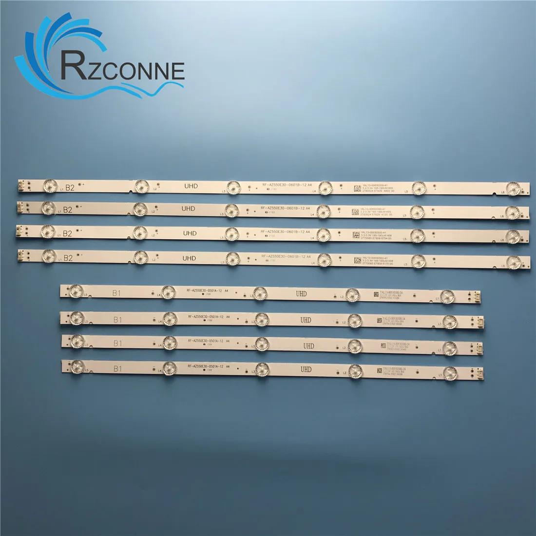 Tira de Luz de Fundo Led 55uj620v 55uj6200 55uj6300 Rf-az550e300501a12 0601b20 Sdl550wy Ld0-910 Lc550egj sk a4 55m9 55e388g