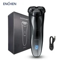 

ENCHEN Blackstone3 Electric Shaver 3D Triple Blade Floating Razor IPX7 Level Washable USB Type-C Charging Flash Sale!!!