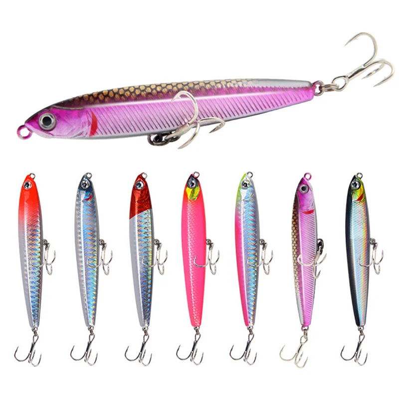 

Fishing Lure Hard Artificial Bait For Perch Bait Submerged 8CM 10CM Weights 10-24g 3D Eyes Good Action Wobblers