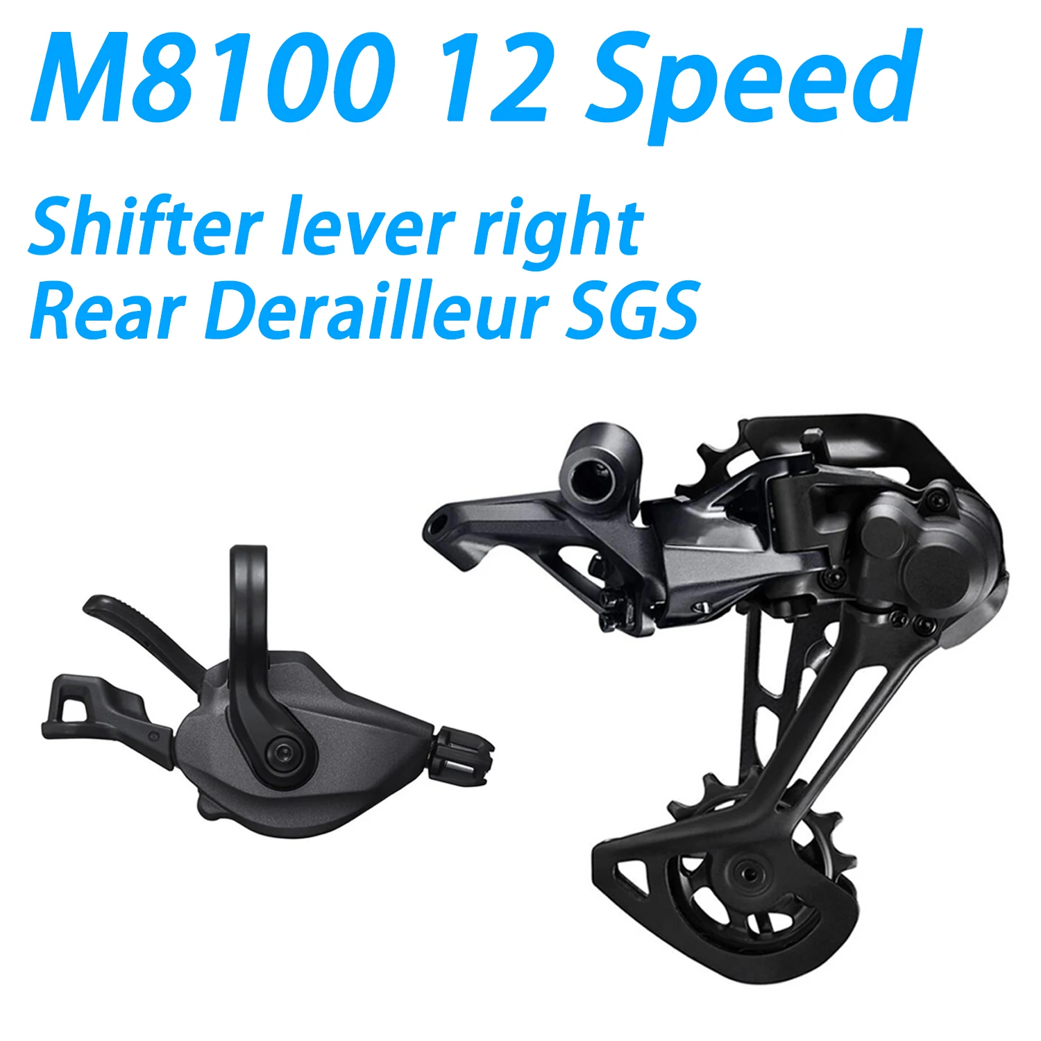 XT M8100 набор групп для горного велосипеда 1x12 Speed SL + RD задний переключатель рычага