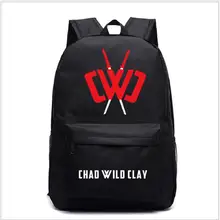 Аниме Чед дикая глина гекса пазл рюкзак подростков Студенческая школьная сумка Новые дорожные сумки унисекс рюкзак для отдыха