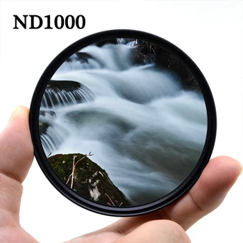 

KnightX ND1000 Neutral Density Camera Lens Filter 49mm 52mm 55mm 58mm 62mm 67mm 72mm 77mm For canon eos sony nikon