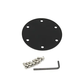 

Wheel Horn Button Cover Cover Aluminum Kit 2MM Universal 6 Holes Car Steering Center Auto