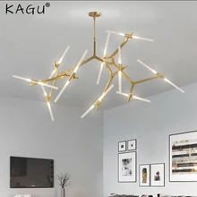 

Nordic Style Chandelier Living Room Creative Personality Dining Room Chandelier Post Modern Minimalist Chandelier