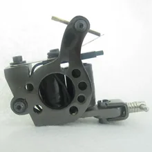 Один Топ татуировки машина пистолет для Комплект питания набор татуировки инструменты питания 10 обмоток FSM03