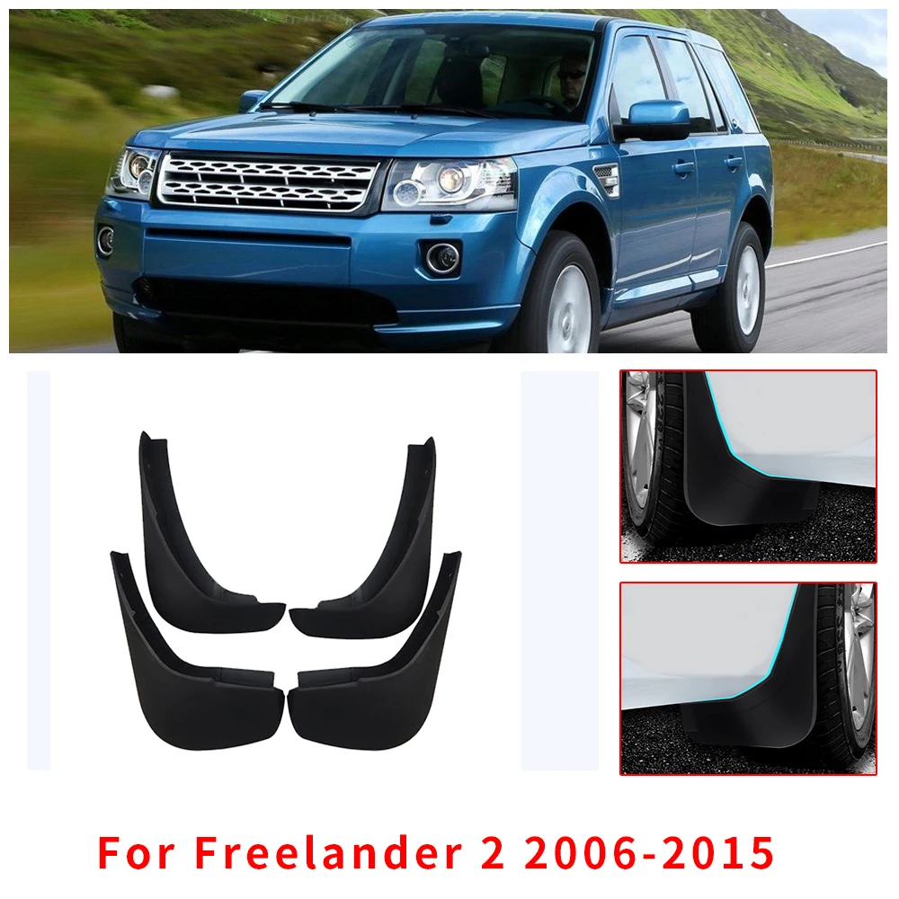 Paraspruzzi Per Auto Per Land Rover Freelander 2 2006-2015 Paraspruzzi Anteriori Posteriori Sul Kit Parafango Accessori Per Parafango Per Lo Styling D