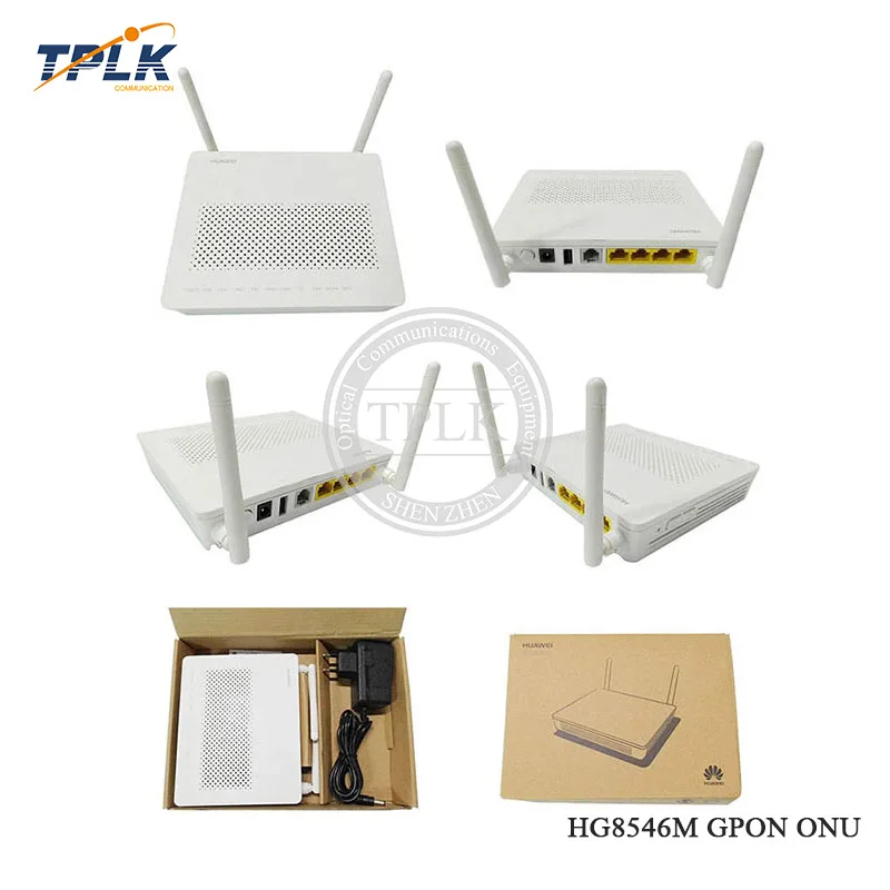 40 шт./лот оригинальный HG8546M Gpon ONU ONT с 1GE + 3FE VOICE WIFI |