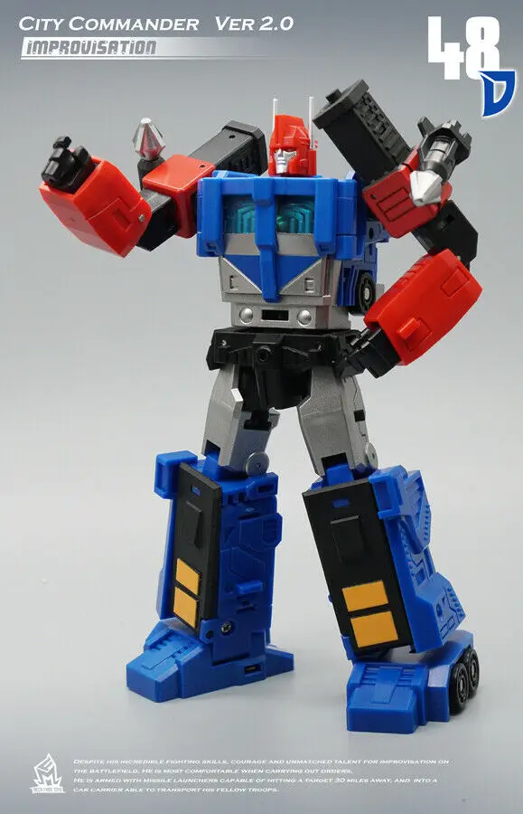 

Transforamtion MFT MF-48D City Commander Ver 2.0 Improvisation DELTA Magnus