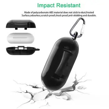 

PC Hard Shell Clamshell Opening Anti-shock Comprehensive Protective Case Full Cover for Samsung Galaxy Buds Earphone Accessories