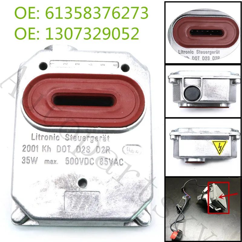 Genuine OEM 61358376273 Xenon Ballast Hid Control Unit Module For BMW E46 3 series 99-02 M3 01 E38 OE 1408208826 A1408208826