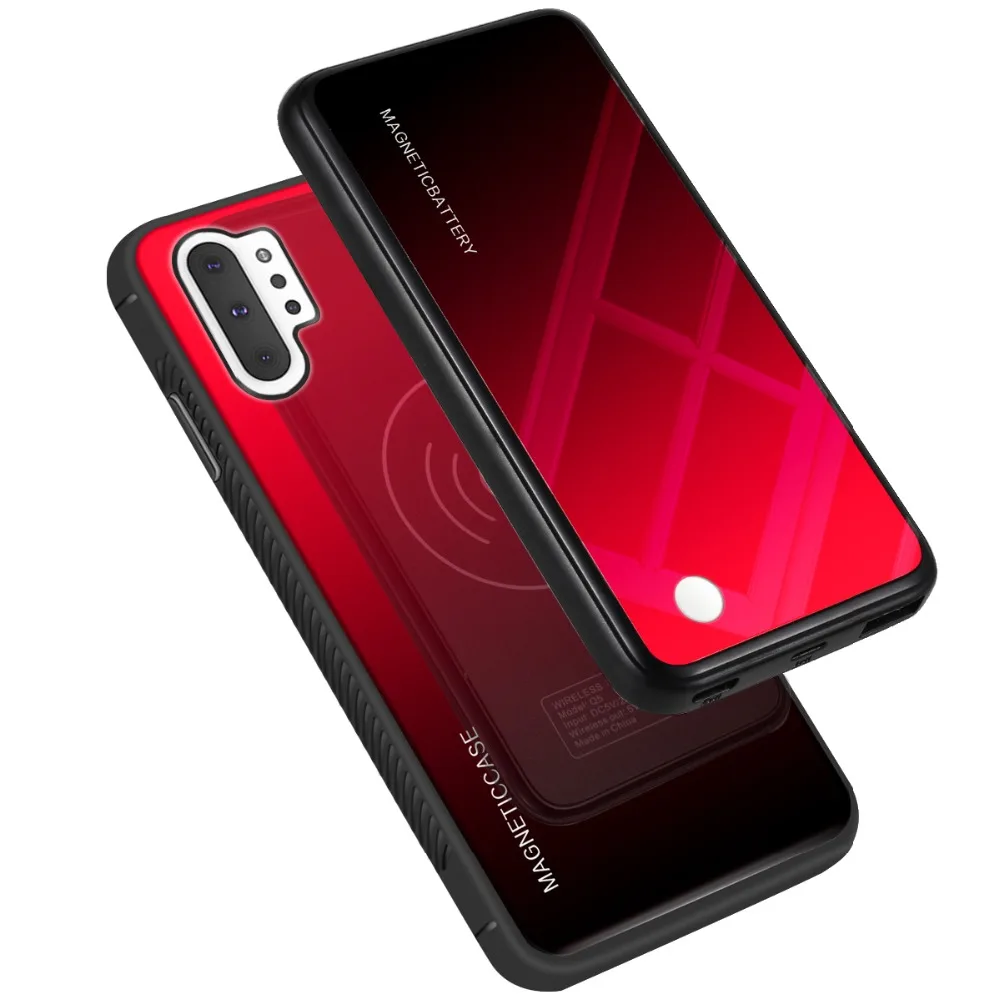 Для samsung Galaxy S10/S8/S10e/S10/Note 10/Note 9/Note 8/Note 10 Plus чехол 5000 мАч беспроводной внешний аккумулятор зарядное устройство чехол
