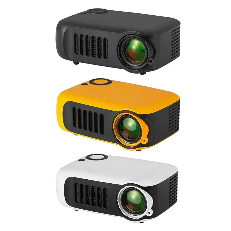 

Mini Portable Projector Home Theater Video Projector US Plug LX9A