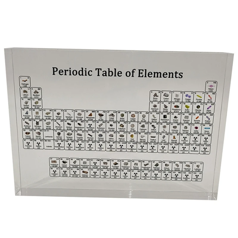  EASY-Acrylic Periodic Table Display Kids Teaching School Day Teachers Day Birthday Gifts Periodic T - 4000178627234