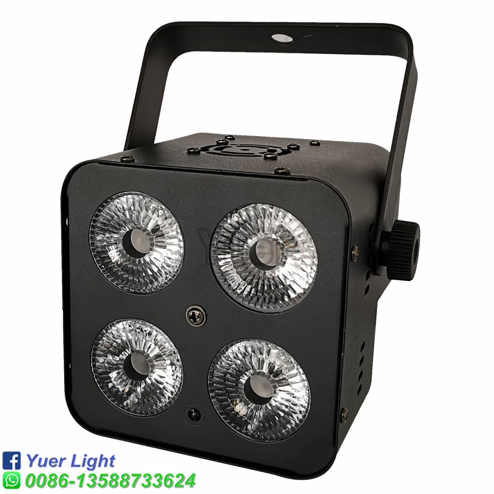 Efeito de Palco Luz com Controle Dmx512 para dj Rgbw Discoteca Festa Iluminação Led Feixe Lâmpada Música Clube Barra Luz Cob Par 1 Controle para dj, luminária led com efeito