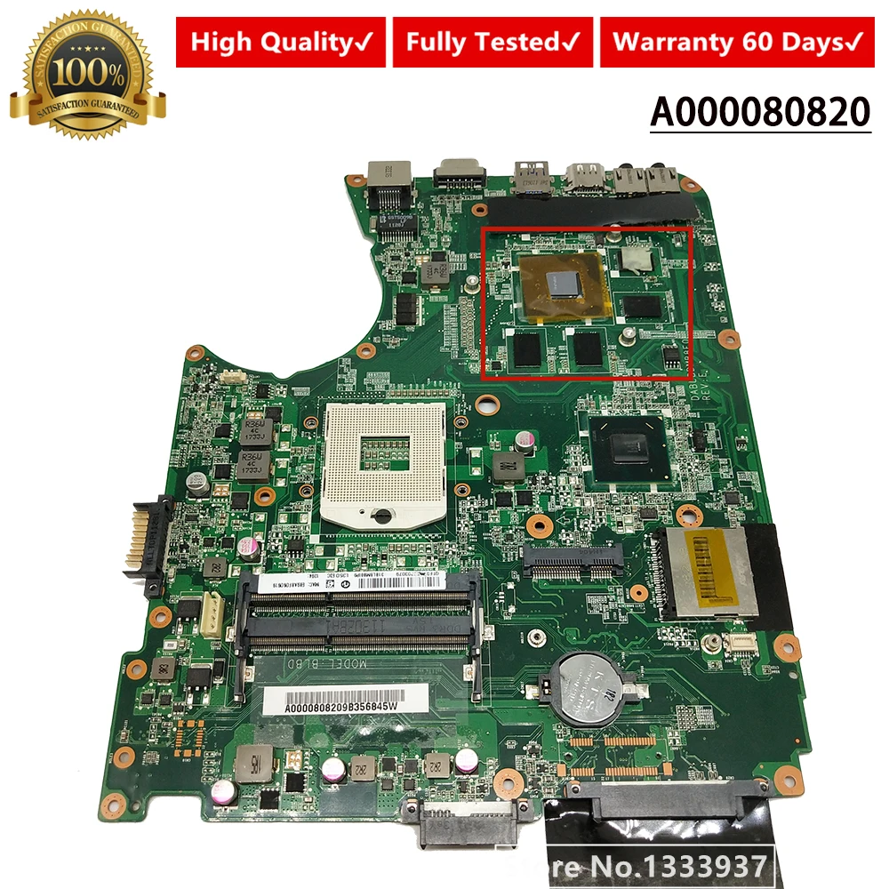 Материнская плата для ноутбука Toshiba Satellite L750 L755 BLBD материнская dblbdmb8e0 A000080820