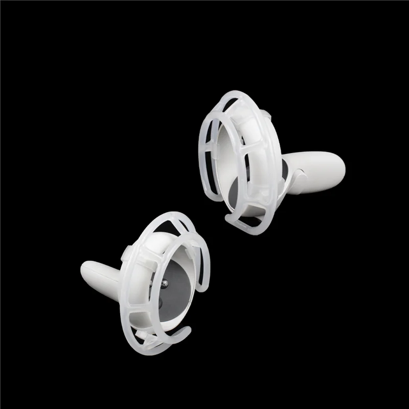Cubierta protectora de mango de controlador de plástico, para Oculus Quest2/rift s, auriculares VR, juego de carcasa a prueba de golpes ¿Anillo de protección? Anti-imp