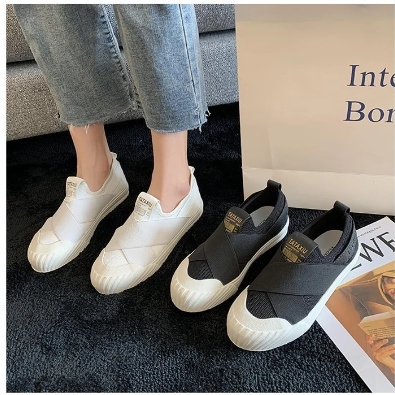 Women Shoes Shell-toe Sneakers Flat Loafers Sports