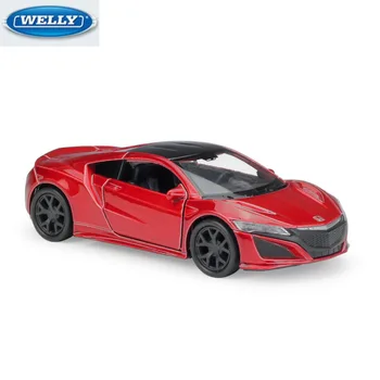 

WELLY Diecasts & Toy Vehicles 1:36 2015 HOND NSX Simulation Alloy Car Model Pull Back Car Toy and Gifts for Kids Date of Birth