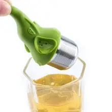 Милая головка слона для заваривания чая из нержавеющей стали чайный шар с листьями ситечко для заваривания устройства травяной фильтр для специй аксессуары для чая