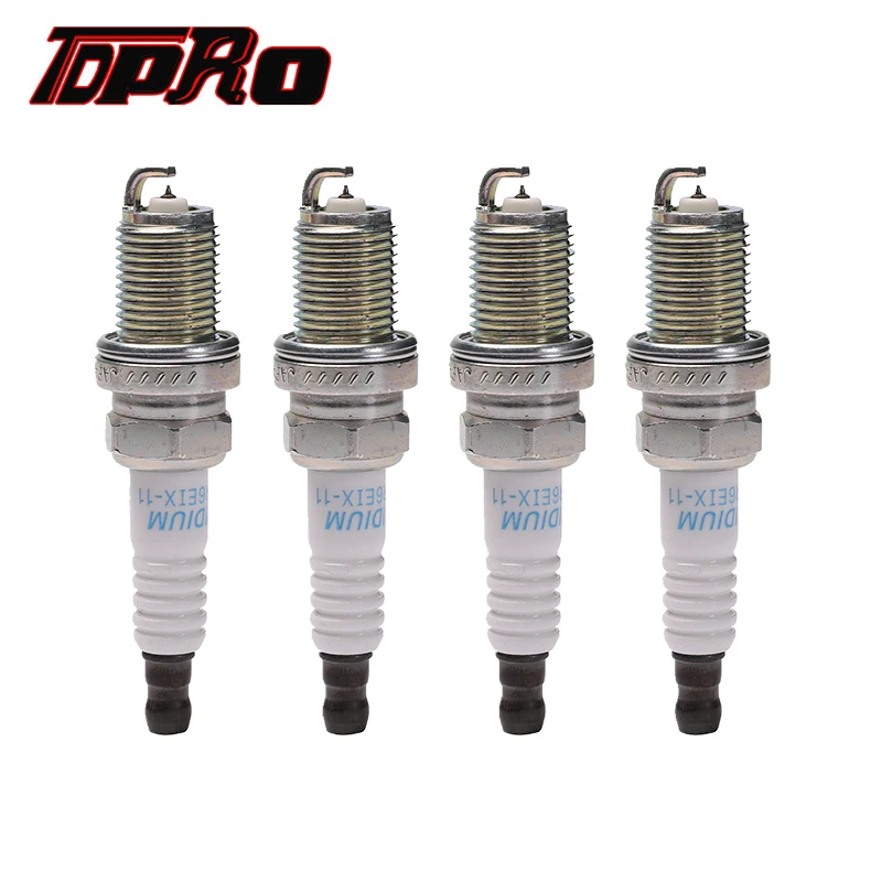 TDPRO 4x/8x/12x/16x/20x14 мм электрическая нить зажигания Свеча зажигания 1.3L BKR6EIX-11 универсальный инструмент для ремонта автомобиля Искрящиеся пробки