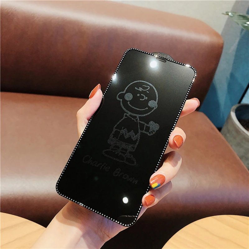 LinXiang невидимая защитная пленка из закаленного стекла для iPhone 6 6s 7 8 Plus X XR XS Max 11 Pro