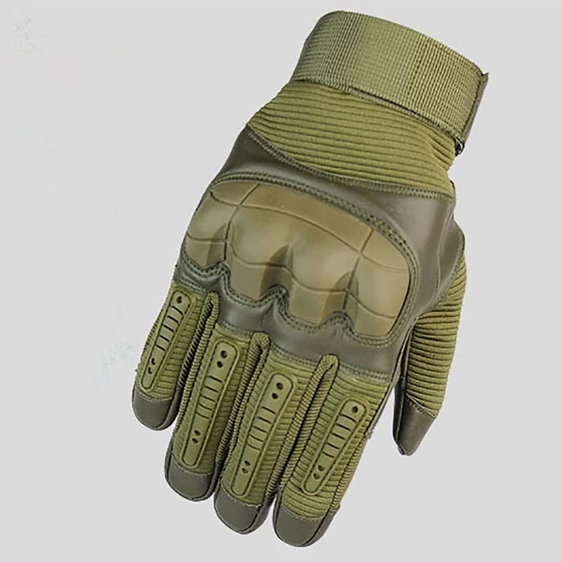 

Outdoor Tactical Full Finger Gloves Military Army Airsoft Armor Protection Rubble Shell Gloves Hiking Cycling Touch Screen Glove