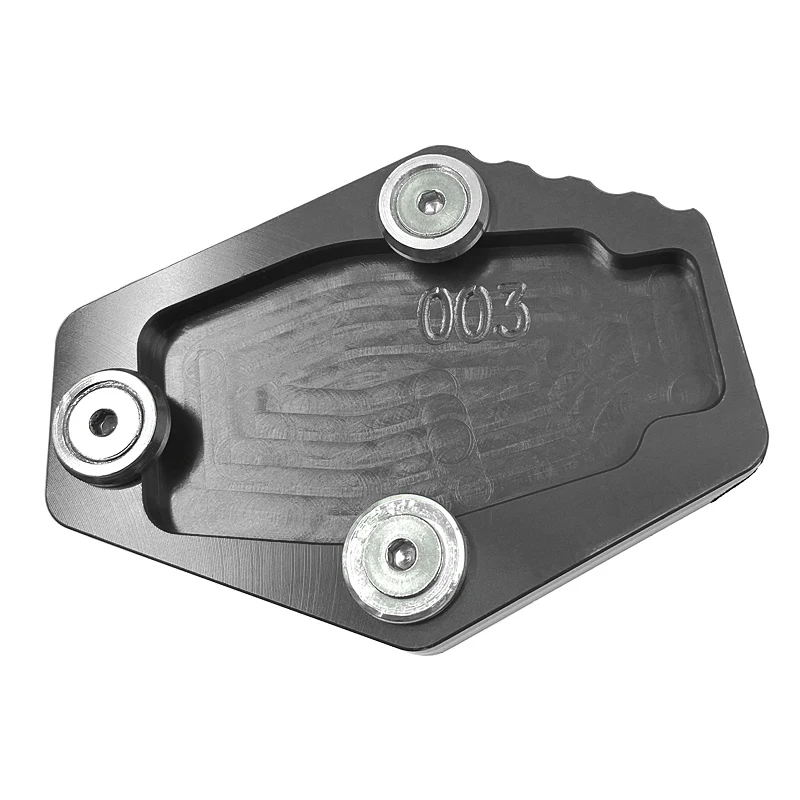 CNC Kickstand Foot Side Stand Extension Pad Support Plate For DUCATI Multistrada 1200 S Monster 795 796 821 1200 1200S  (13)