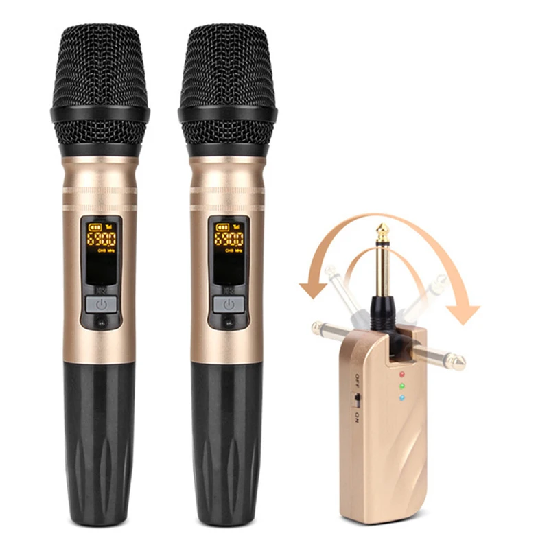 wireless microphone and speaker system portable