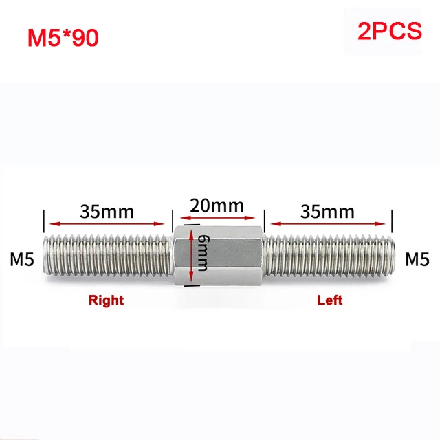 M5x90mm-2pcs